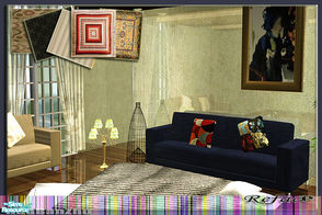 Sims 2 — Reface by huabanzhu — recolor of the livingroom 05Please, have fun with this set!