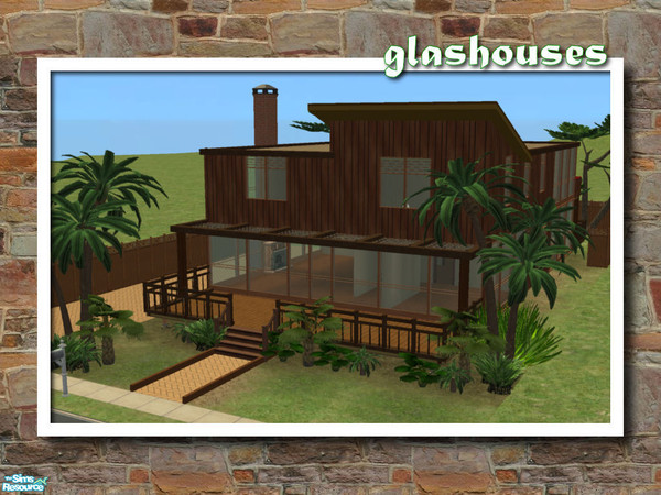 Sims 2 — 2250 Limestone by glasgurl — This rustic home is built on a smallish lot but there is plenty of yard space.
