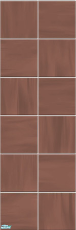 Sims 2 — Polished Paneling - Rosewood by Limefwooper — 