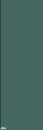 Sims 2 — Cutout Panel - Plain Hunter Green Panel by Uma Design — Give your walls a makeover! Go for this plain hunter