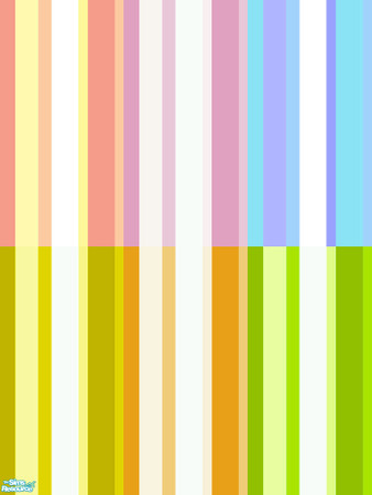 Sims 2 — \'Stripes!\' wallpaper set by Kara0307 — This cute stripes come in 6 bright colours. Wallpapers are made with