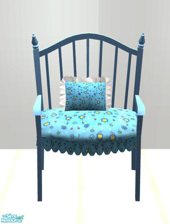 Sims 2 — PB Nurcery Recolor Blue - Chair for Desk by ShinoKCR — 