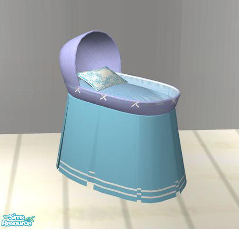 Sims 2 — PB Nurcery Recolor Blue - Babycraddle by ShinoKCR — 
