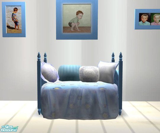 Sims 2 — PB Nurcery Recolor Blue - Babycrip by ShinoKCR — 