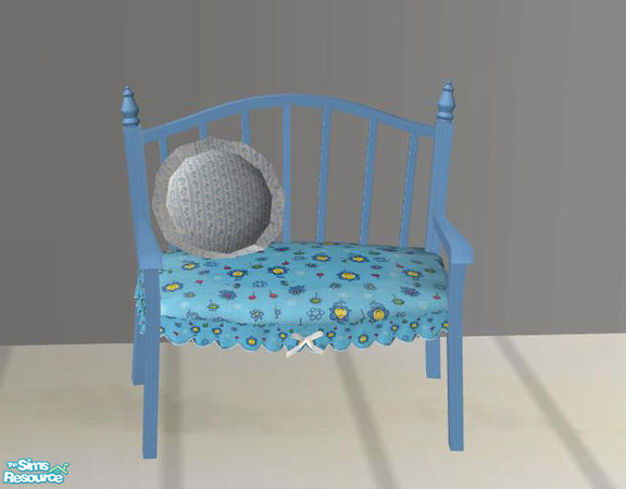 Sims 2 — PB Nurcery Recolor Blue - Chair for Kids by ShinoKCR — 