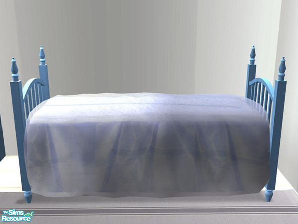 Sims 2 — PB Nurcery Recolor Blue - Bedcover Singlebed by ShinoKCR — 