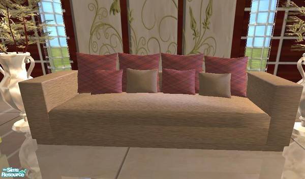Sims 2 — TC101 -  Armani Living Room Recolour - Sofa by selina012 — Made for the Texture Challenge 101. Mesh set is by