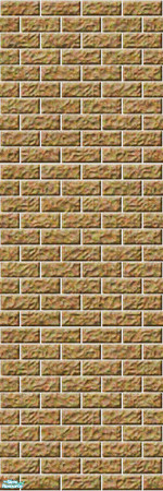 Sims 2 — Studio K Dark Brick - Bamboo by StudioKhagerks — 