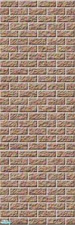 Sims 2 — Studio K Dark Brick - Praline by StudioKhagerks — 