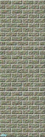 Sims 2 — Studio K Dark Brick - Sagebrush by StudioKhagerks — 