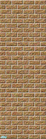 Sims 2 — Studio K Dark Brick - Pumpkin by StudioKhagerks — 