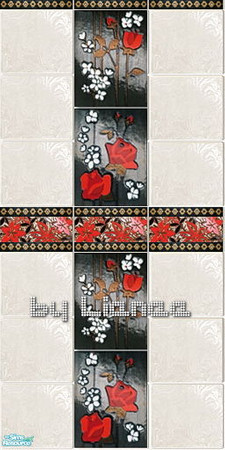 Sims 2 — Luxury Baths by Lianaa - wall 3 by Lianaa — Luxury Baths by Lianaa - wall 3