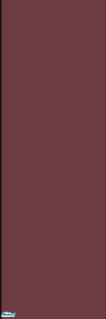 Sims 2 — Cutout Panel - Plain Burgundy by Uma Design — Wake up tomorrow with this plain panel in burgundy. Try different