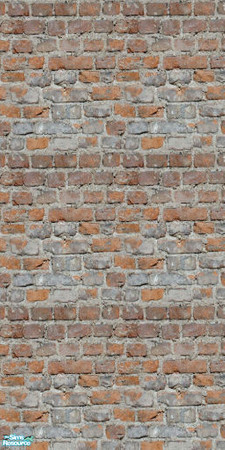 Sims 2 — Brick Wall by katalina — Realistic brick and mortar Enjoy!