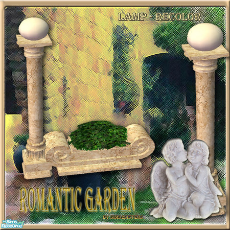Sims 2 — S2S Romantic Garden - Lamp - Recolor by sims2sisters — 