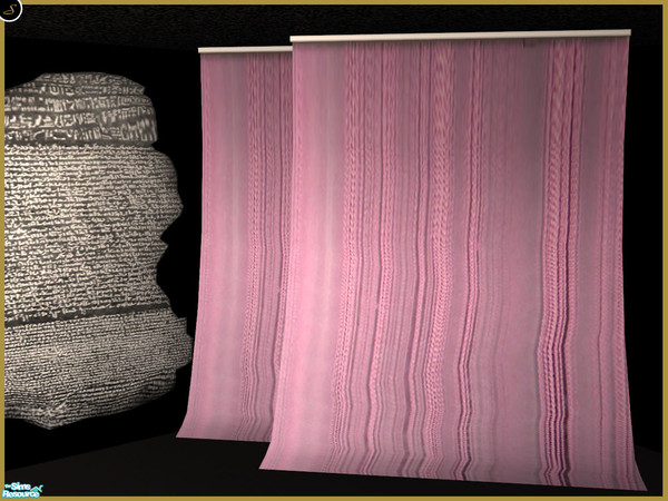 Sims 2 — Burj Deco Curtain 2 - Rec 1 by senemm — A modern and extraordinary living room expansion set for Part I. The set