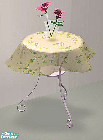 Sims 2 — Sugar recolor green - Cherrynd-swendtable-reco1 by CherryND — 