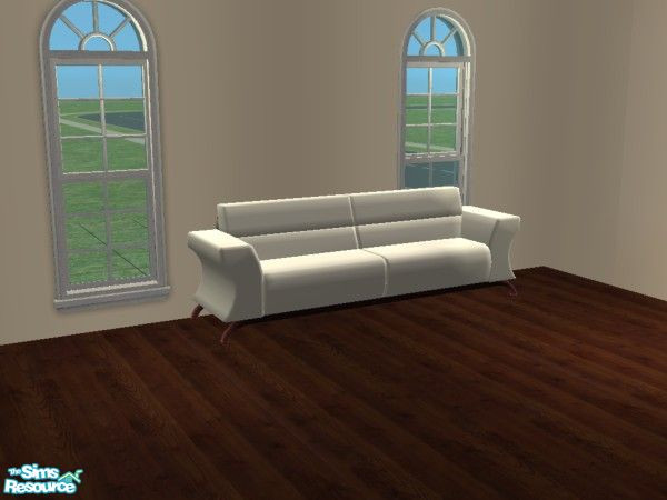 Sims 2 — Candy Coated Sofa Recolor Set #1 - White by mightyfaithgirl — A white recolor.