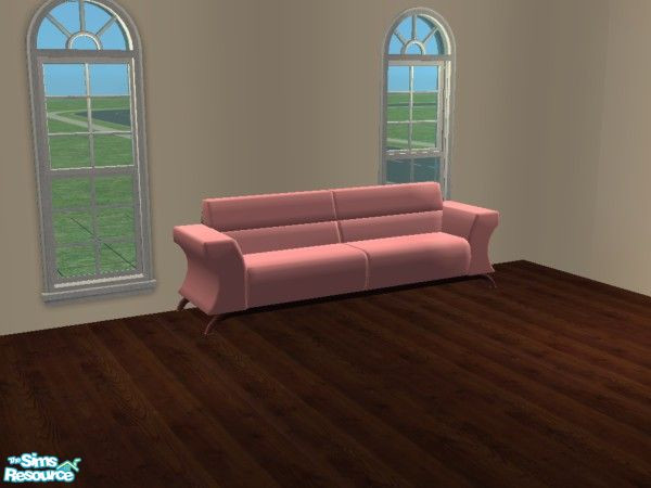 Sims 2 —  Candy Coated Sofa Recolor Set #2 - Pink by mightyfaithgirl — A pink recolor.