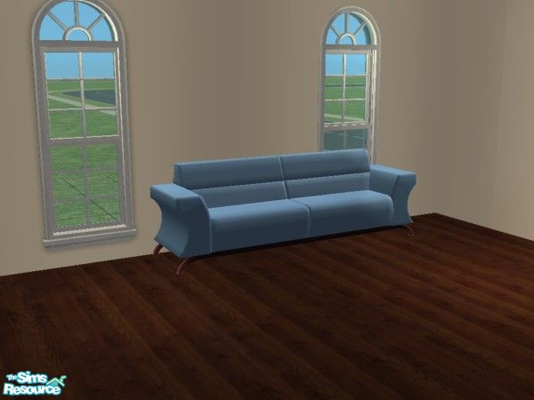 Sims 2 — Candy Coated Sofa Recolor Set #4 - Sky Blue by mightyfaithgirl — A sky blue recolor.