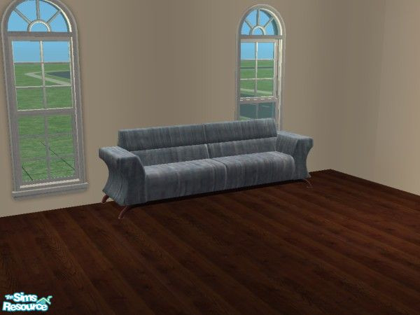Sims 2 — Candy Coated Sofa Recolor Set #5 - Denim by mightyfaithgirl — A denim recolor.