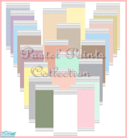 Sims 2 — Pastel Paints Collection  by robbyngirl — Price is 3! Enjoy!