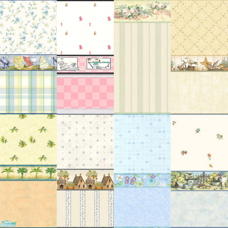 Sims 2 — mk2382walls5 by MK23.82 — wall set