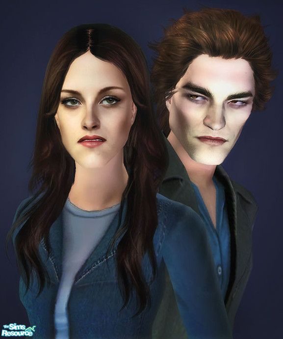 The Sims Resource - Twilight - Edward Cullen & Bella Swan