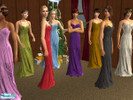 Sims 2 — Lace Evening Gown by wimpy1968 — My witches were clamoring for something more their style. Something Stevie