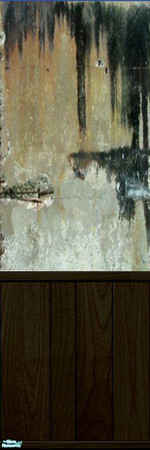 Sims 2 — dirty paneling by apemassie — for your haunted houses