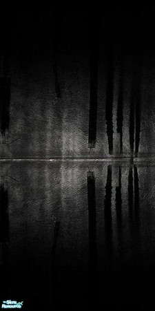 Sims 2 — haunted wall by apemassie — for the old or haunted house