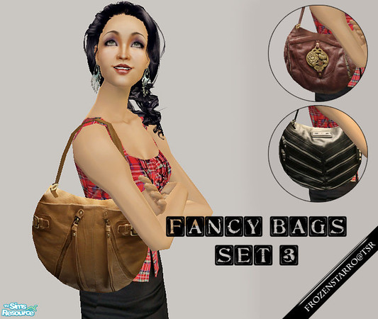 Sims 2 — Fancy Bags Set 3 by FrozenStarRo — Older creation. Another set of purses.