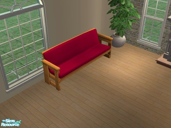 Sims 2 — MFG Futon Fantasy recolor Set #1 - Rose by mightyfaithgirl — Rose cushion recolor