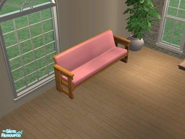 Sims 2 — MFG Futon Fantasy recolor Set #1 - Pink by mightyfaithgirl — Pink cushion recolor