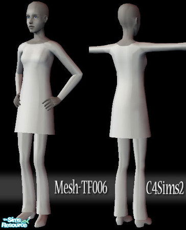 Sims 2 — BM-TF006-Mesh by FaronDesign — 1 mesh and 4 recolours, basegame. 