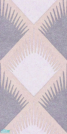Sims 2 — Diamond Fern - Orange by Ses — Part of the Diamond Ferns set