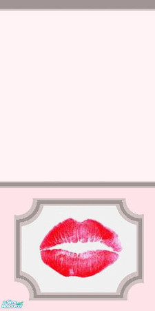 Sims 2 — Kiss Paneled Walls - Kiss Panels In Gray by redroses4eva — kiss wallpaper