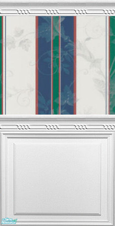 Sims 2 — Damask Extra Collection - Damask Extra Rbg by robbyngirl — Panel walls with some of my favorite papers! Look for