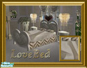 Sims 2 — Heart-LoveBed by The_Unicorn — I recolored the Heart-LoveBed, hope you like it... Special Gift for Christmas!!!