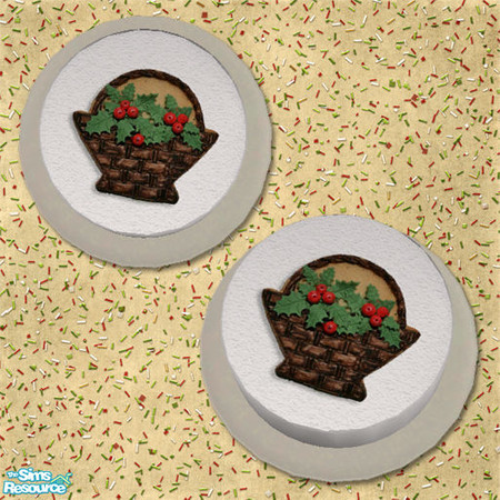 Sims 2 — Advent 2008! - Bingle Jells - Christmas Decorative Cakes - 1 by Elena. — 