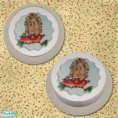 Sims 2 — Advent 2008! - Bingle Jells - Christmas Decorative Cakes - 4 by Elena. — 