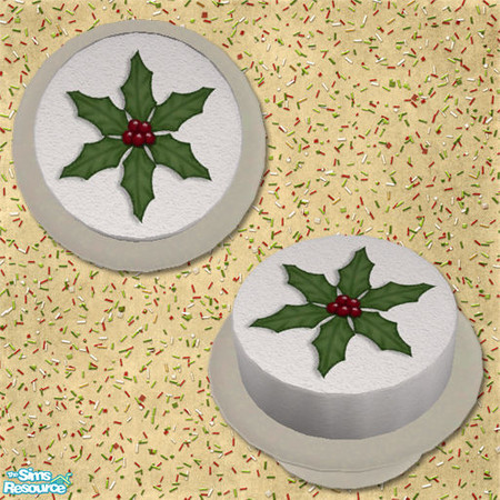 Sims 2 — Advent 2008! - Bingle Jells - Christmas Decorative Cakes - 6 by Elena. — 