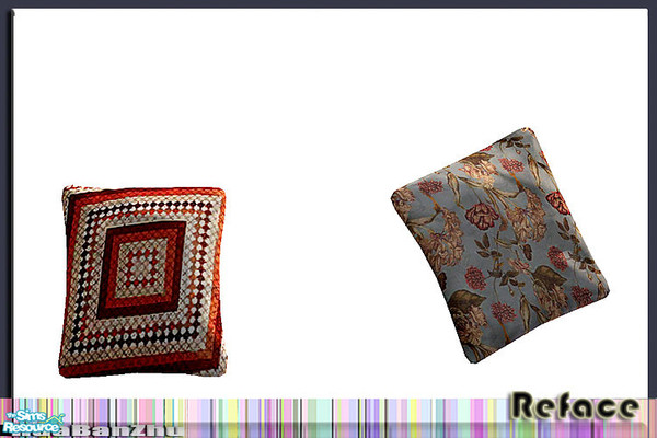 Sims 2 — Reface -livingroom05-Pillow01 by huabanzhu — 
