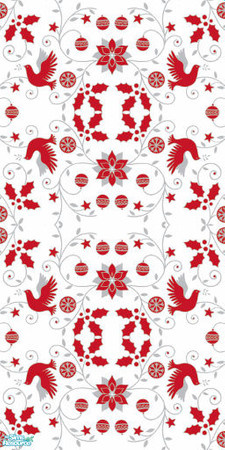 Sims 2 — A very Different Christmas Wall & Floor set DV - wall01 by cm_11778 — I always like to create something