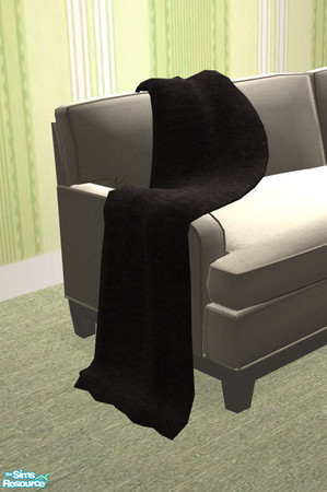 Sims 2 — Living2 Recolor b/w - blanket black by ShinoKCR — Please redownload the updated Mesh. Otherwise the Recolor wont