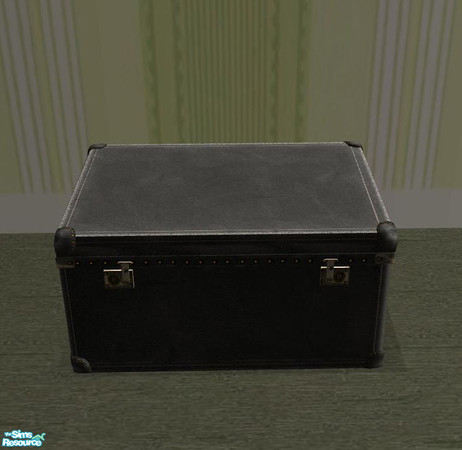 Sims 2 — Living2 Recolor b/w - trunk small lblack by ShinoKCR — 