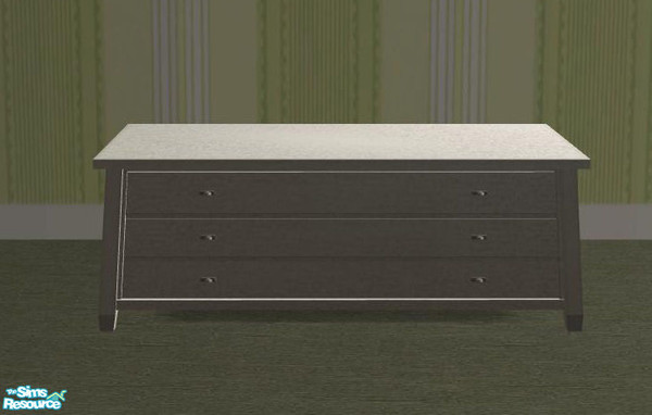Sims 2 — Living2 Recolor b/w - coffeetable white by ShinoKCR — 