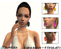 Sims 2 — Francisco Accessory Set 01 - Collection 23 for Adult Females by francisssko — This set include 1 new earring