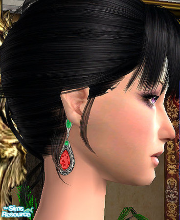 Sims 2 — Xmas Earrings 3 by FrozenStarRo — Just felt the need to do something for the holidays. Hope you like them.