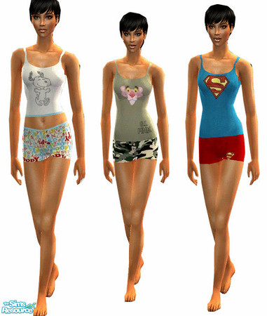 Sims 2 — Mixed Undies by theplayanita — Undies for female adult sims Enjoy!
